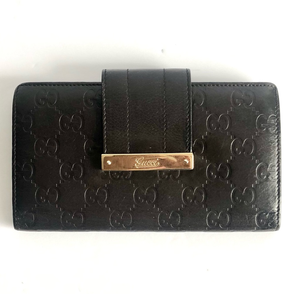 Gucci Black Leather Wallet